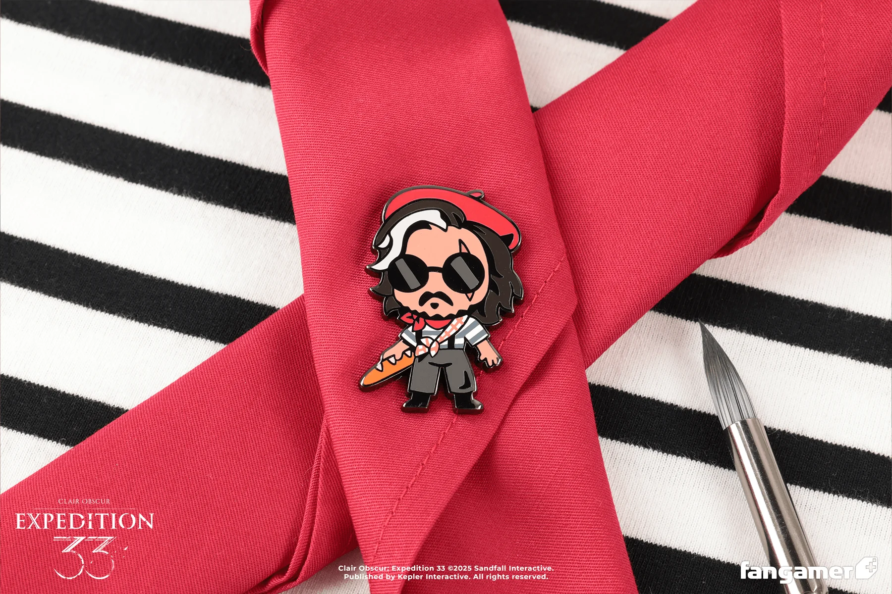 Baguette Character Pins Set 1 - Image 7
