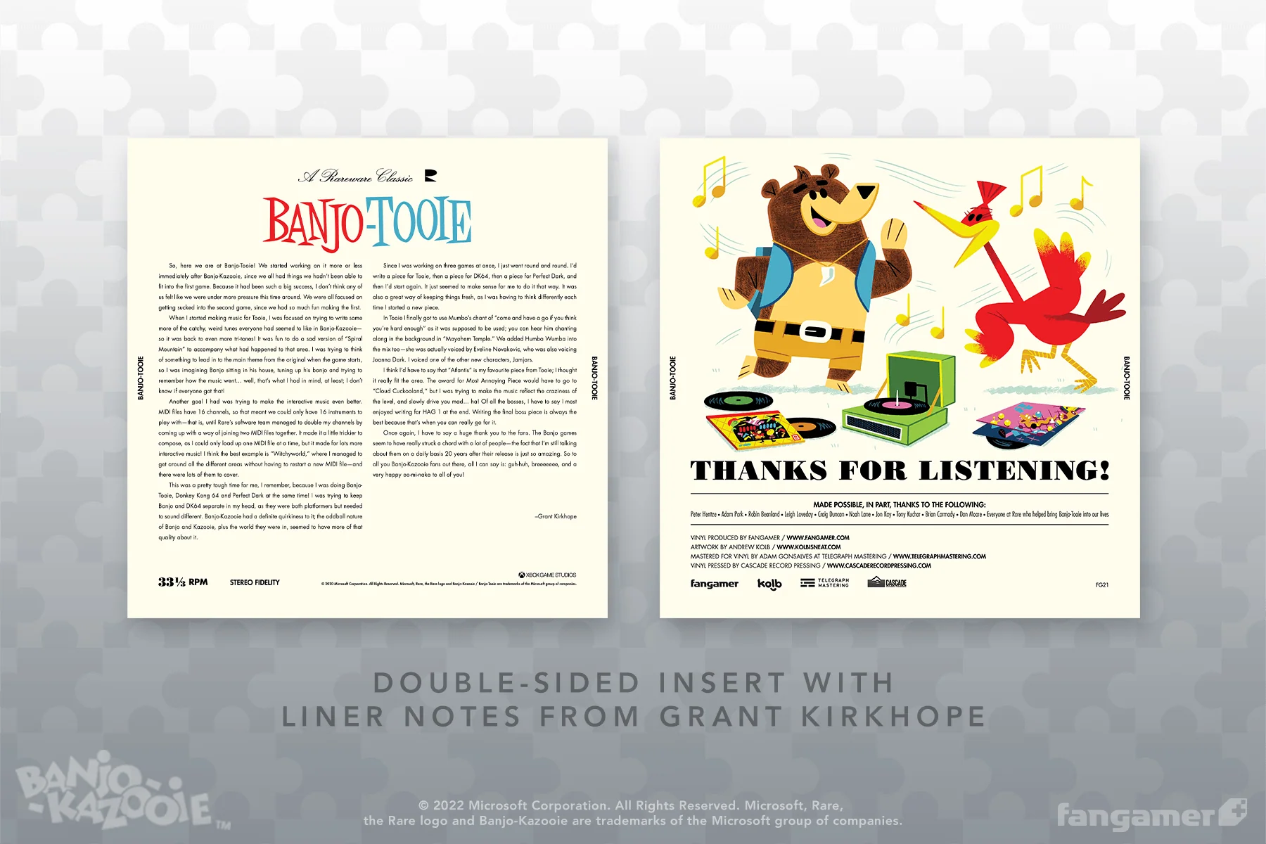 Banjo-Tooie Vinyl Soundtrack Box Set - Image 6