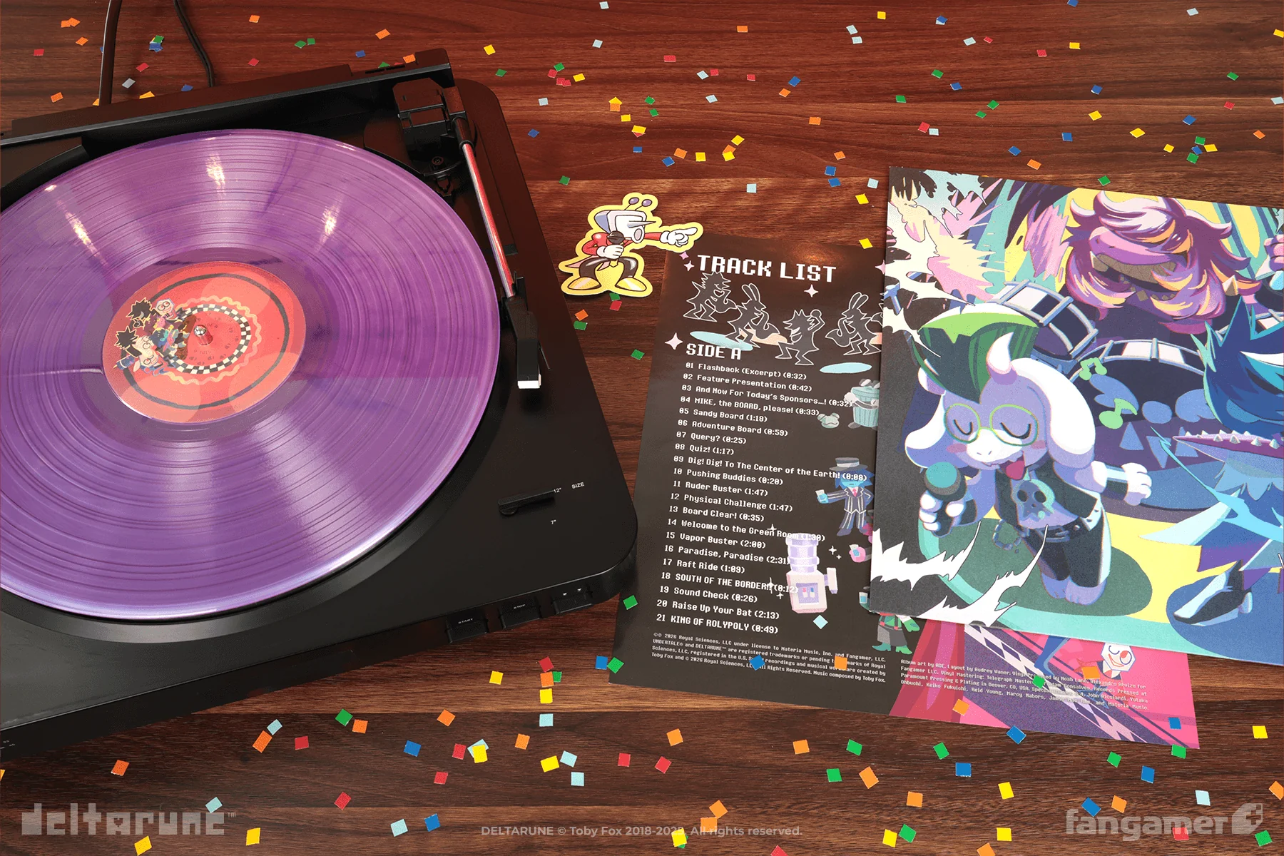 DELTARUNE Chapter 3 Vinyl Soundtrack - Image 6