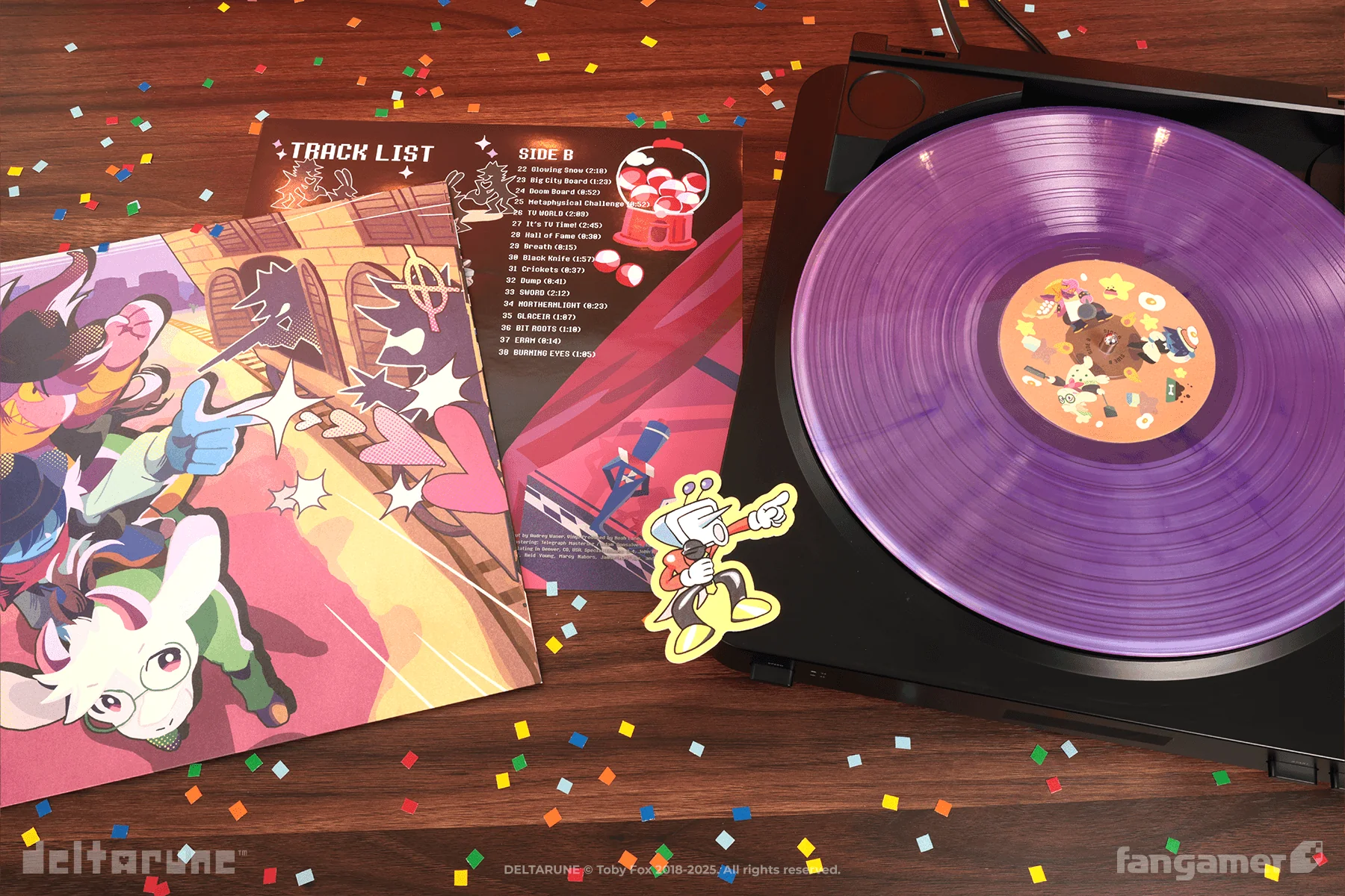 DELTARUNE Chapter 3 Vinyl Soundtrack - Image 7