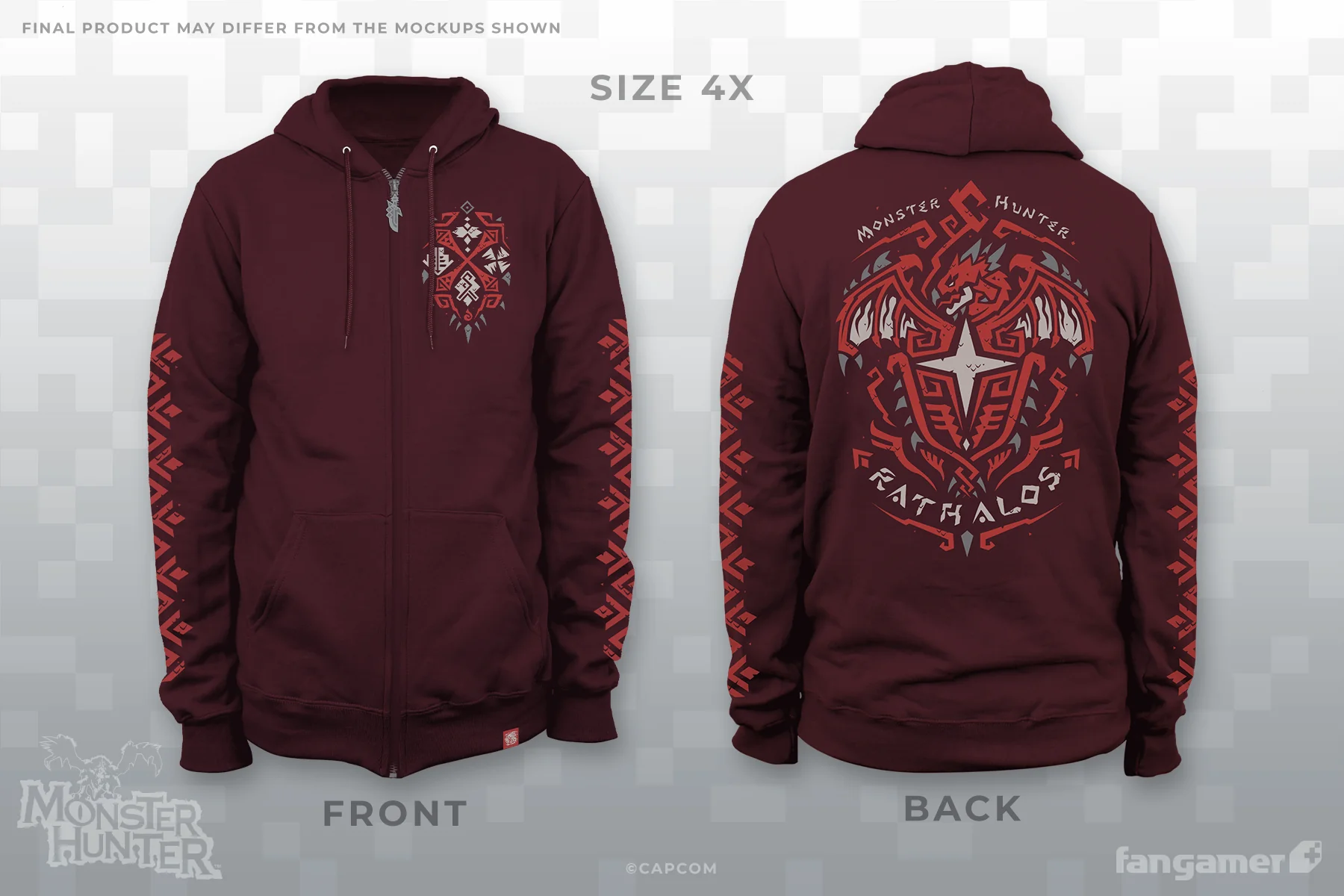 Rathalos Hunter Hoodie - Image 7
