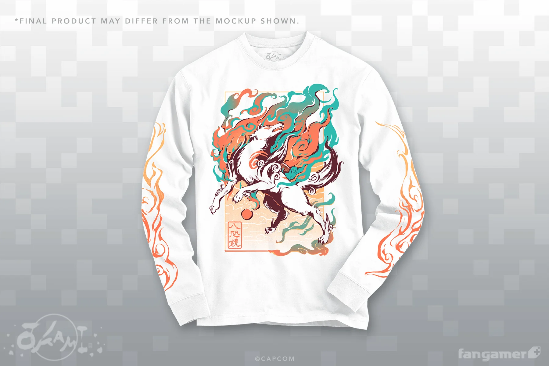 Okami - Solar Flare Long-Sleeved Shirt - Image 3