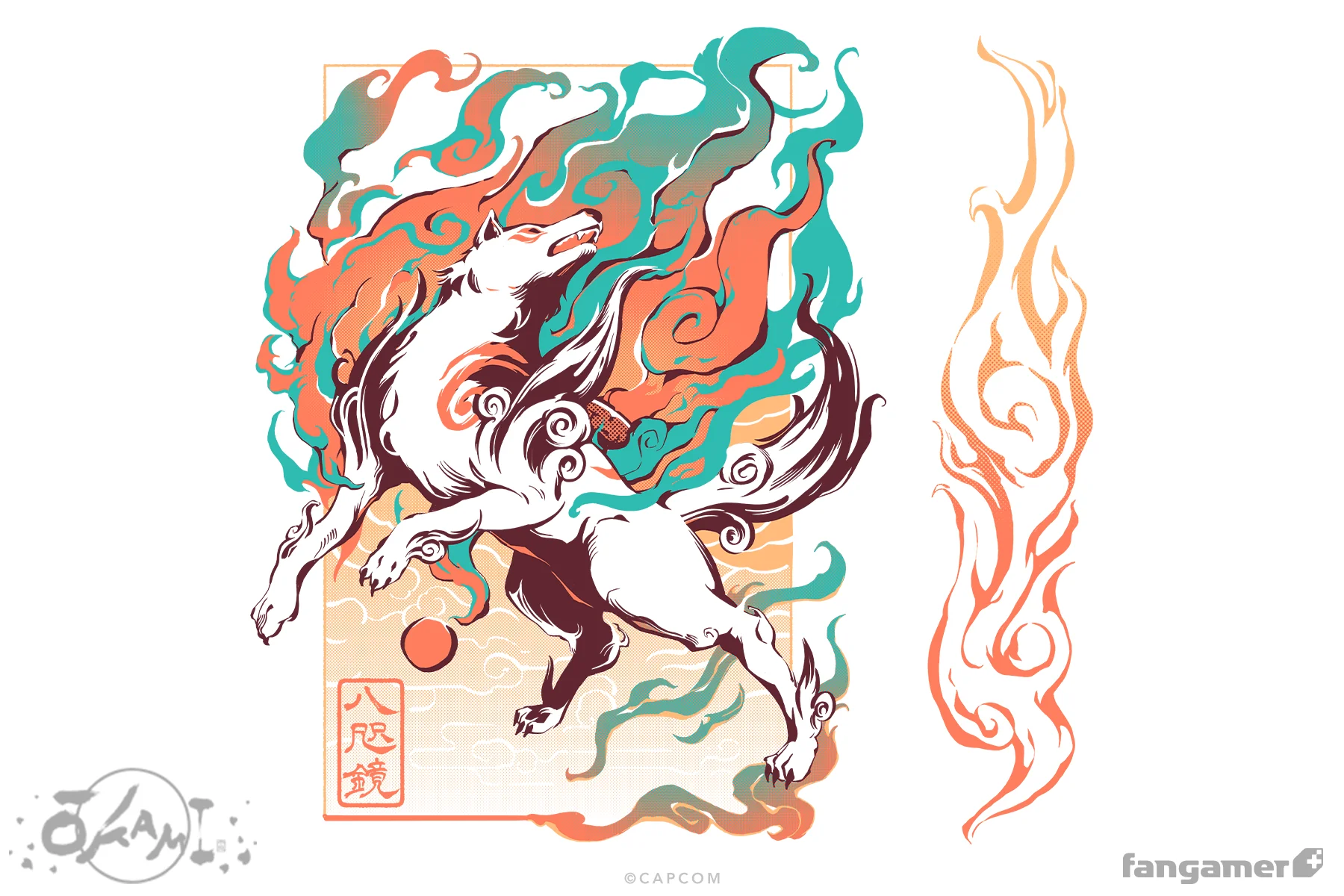 Okami - Solar Flare Long-Sleeved Shirt - Image 4