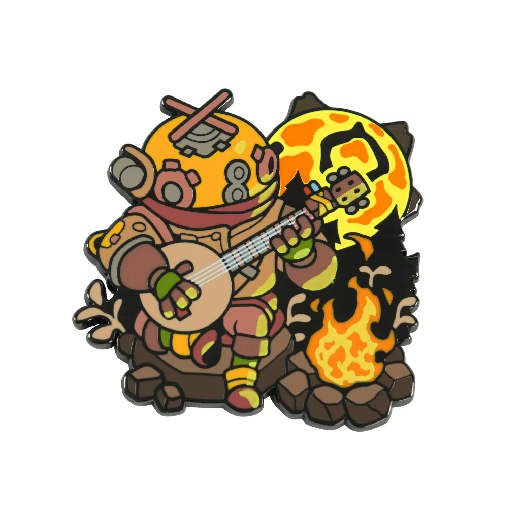 Riebeck's Camp Enamel Pin - Image 2