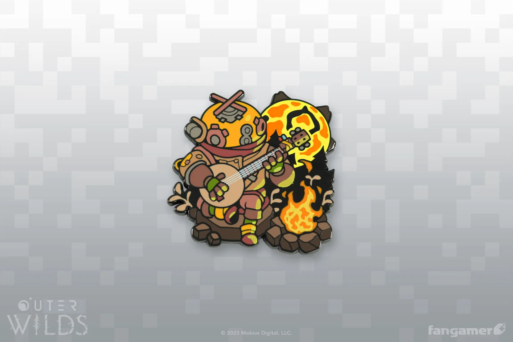 Riebeck's Camp Enamel Pin - Image 3