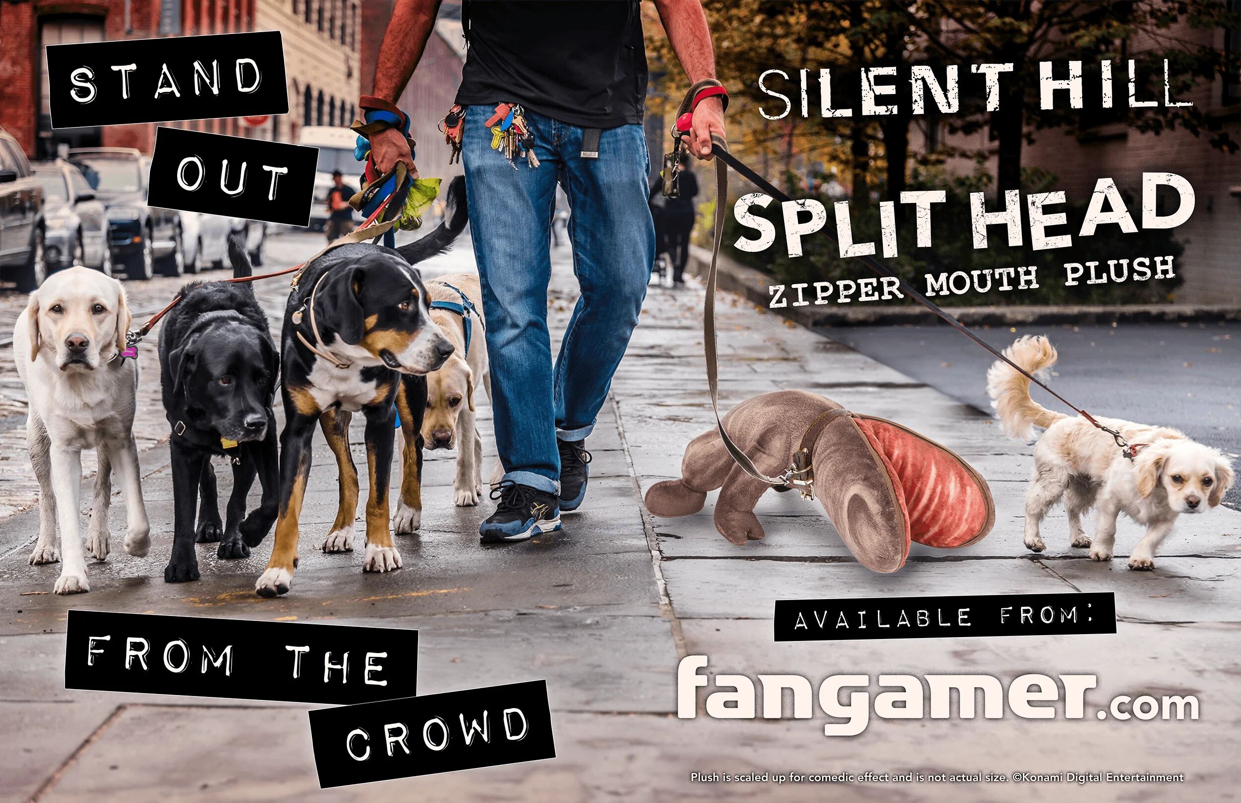 Split Head Zipper-Mouth Plush - Image 12