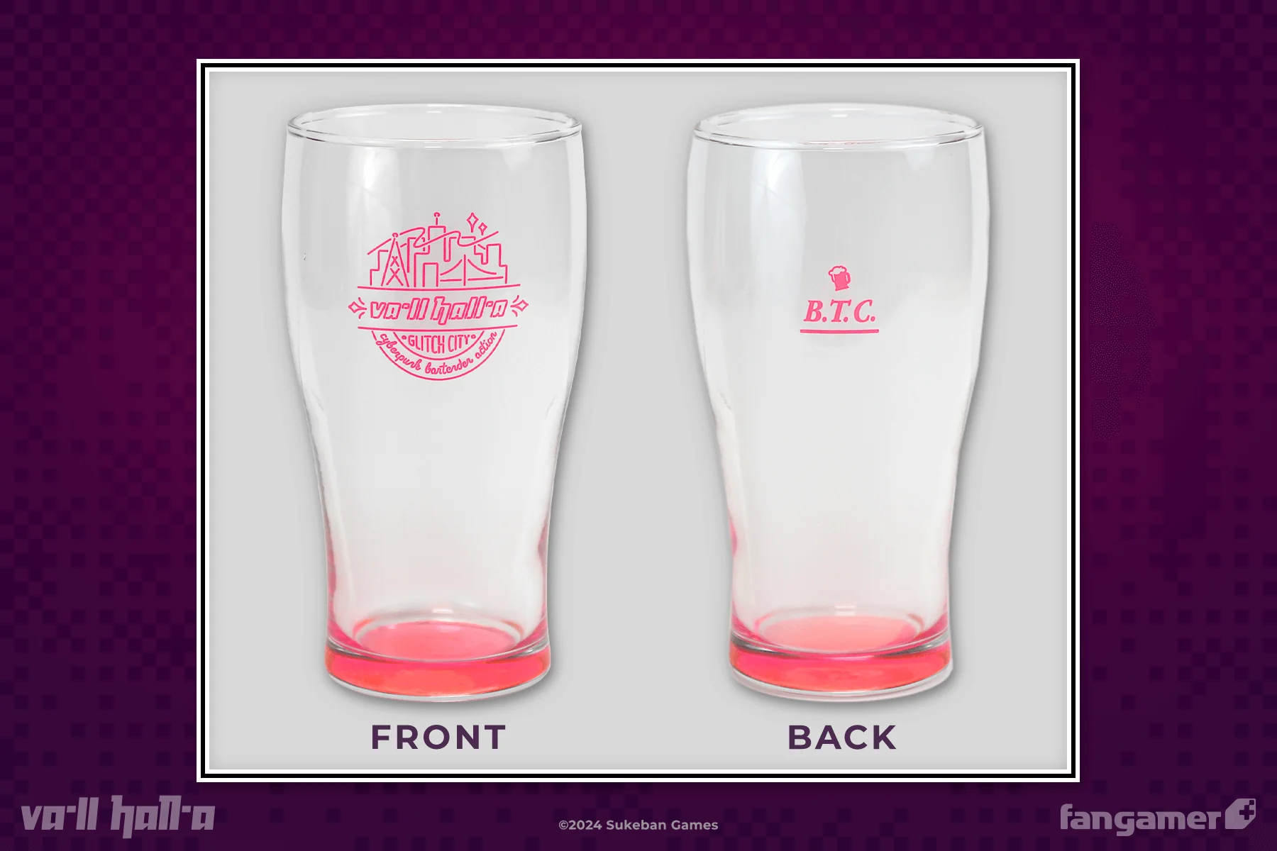 VA-11 HALL-A Pub Glass & Coaster Set - Image 3