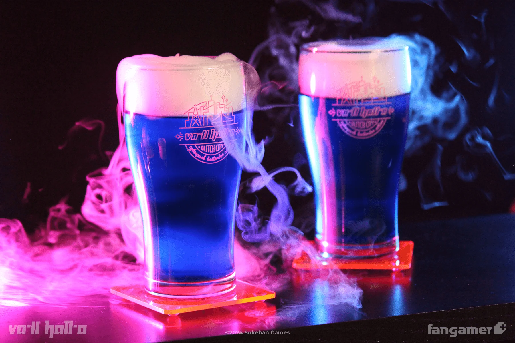 VA-11 HALL-A Pub Glass & Coaster Set - Image 5